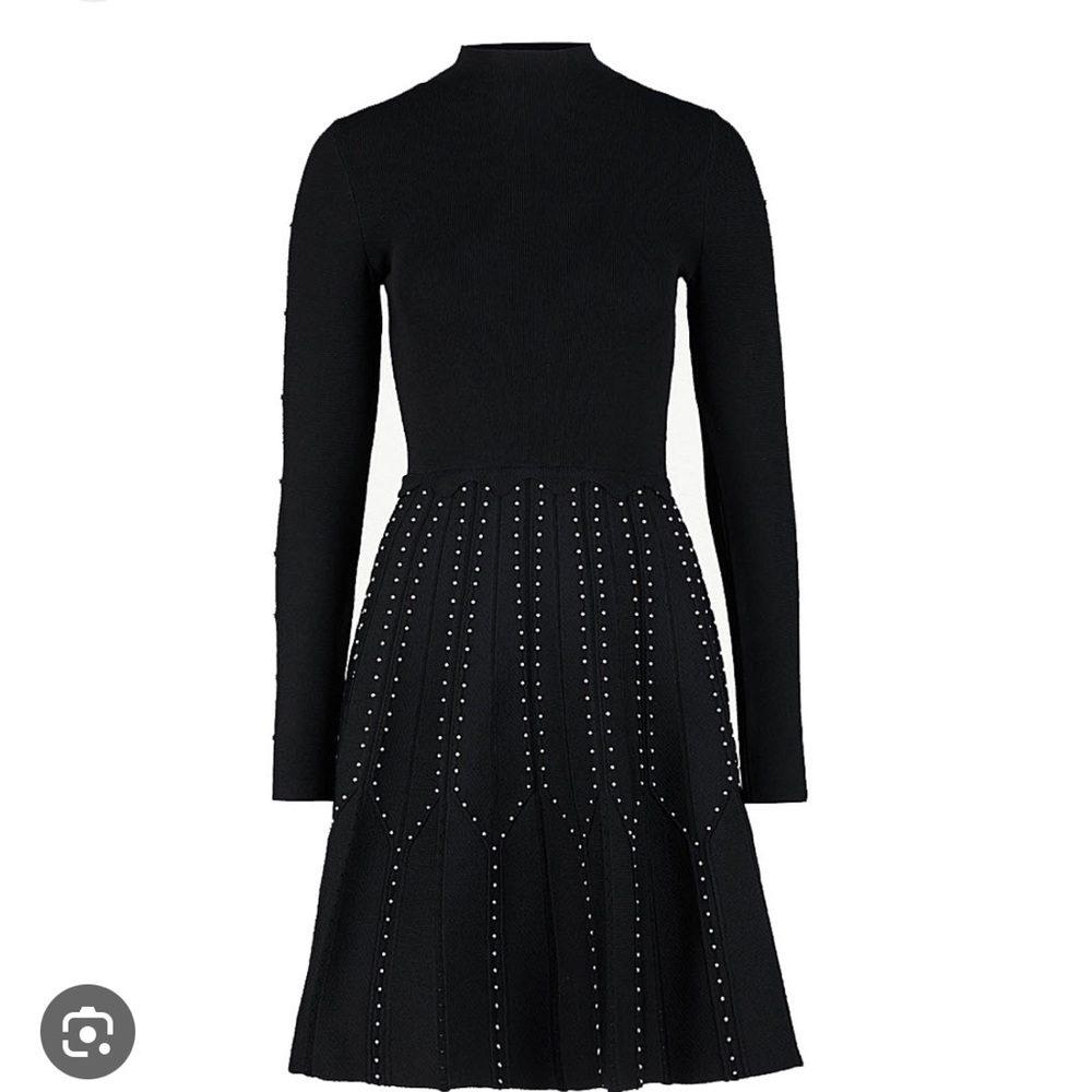 Gorgeous Sandro, Opinion studded knit dress